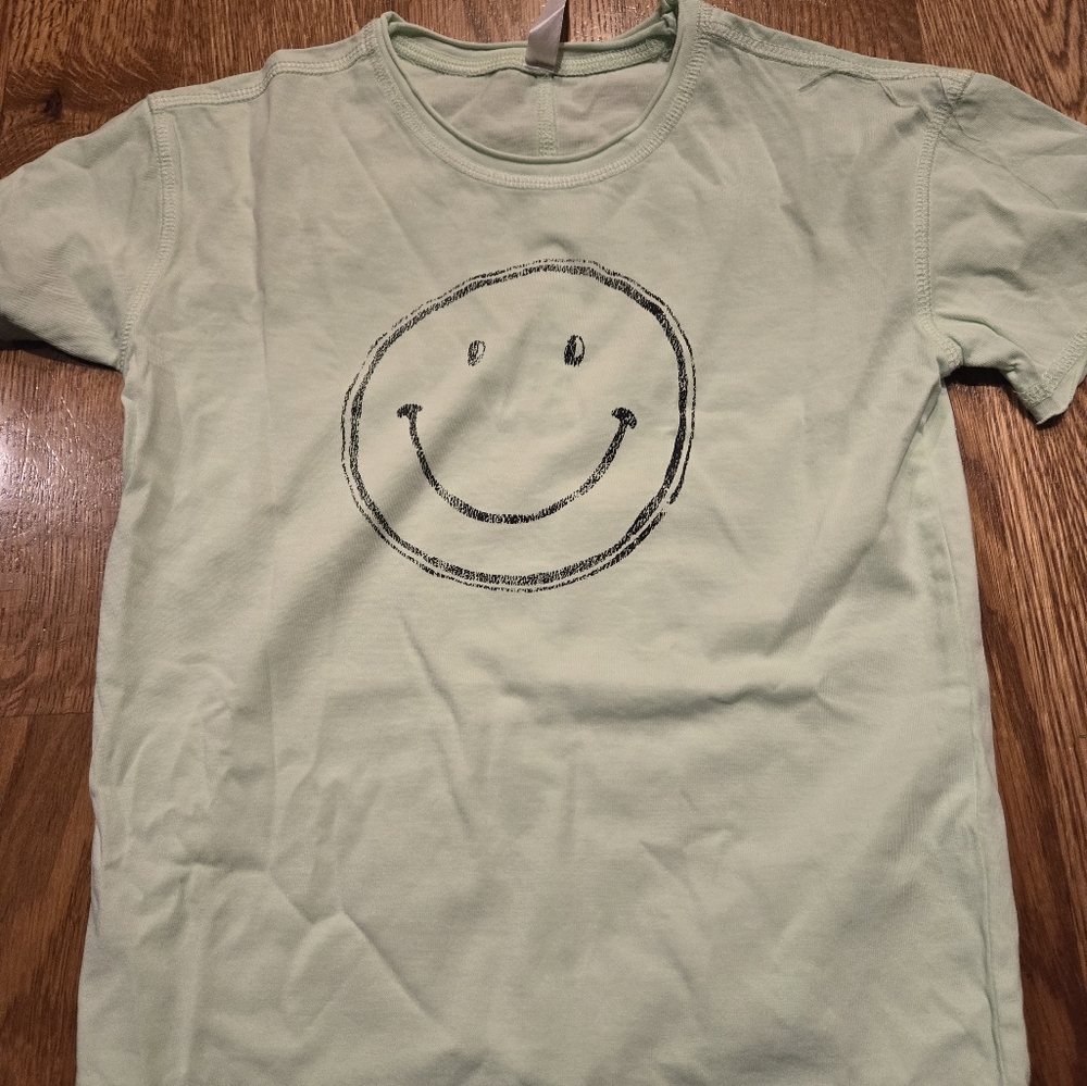 NWT fabletics t shirt neon kids